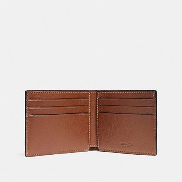 Coach Varsity Stripe Slim Billfold Wallet - Picture 2 of 2